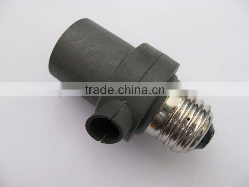 Screw-in Thermal Control photo control lamp Holder (photocell)