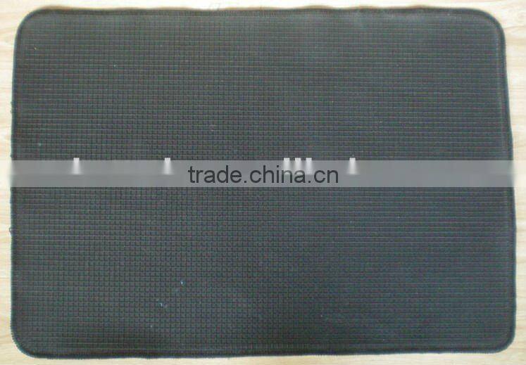 realistic dog design printed outdoor mat