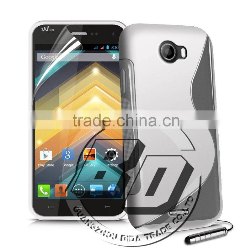 Ultra High Quality S Line 8 color available gel case for Wiko Barry cover factory price gel case