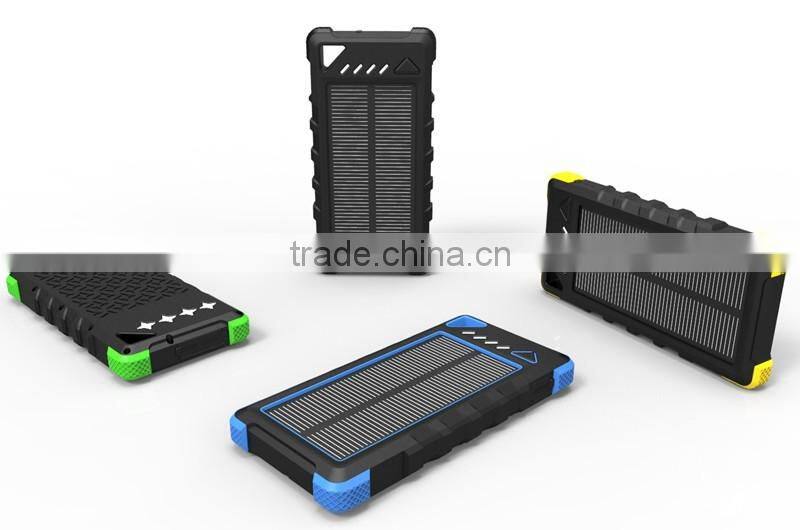 Innovative Products For Import Mobile Solar Charger Power Bank Solar Waterproof