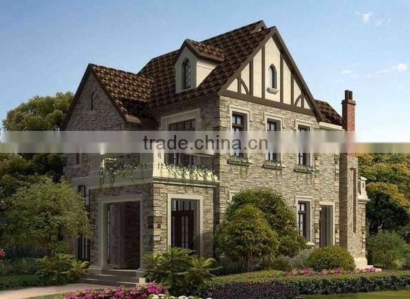 Economic prefabricated house /villa with solar system