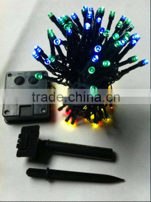 10 meter solar led string light for Christmas Decoration