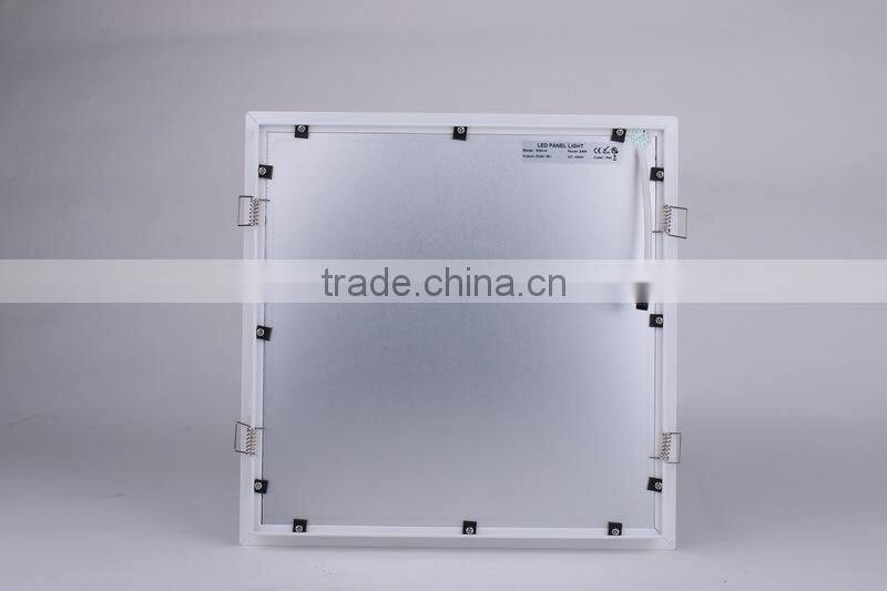 3000K Warm White 309X309mm 12W/18W/24W 300X300mm LED Panel Light with clips