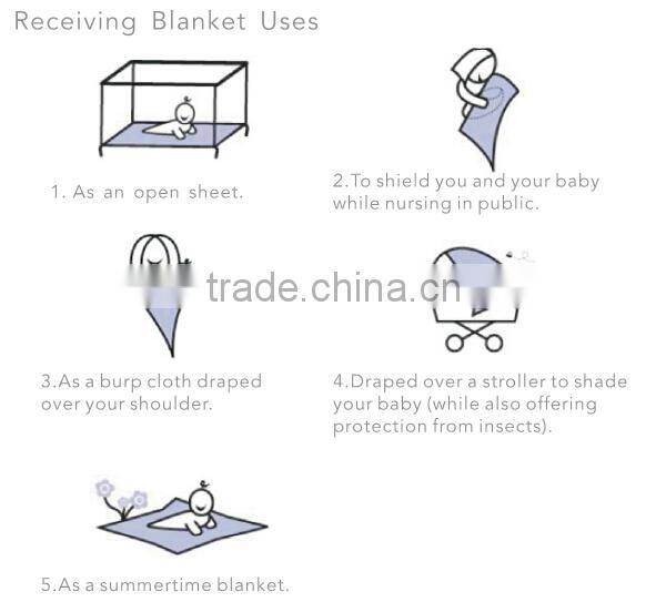 Hot Sale Pretty Design Baby Blanket Wrap