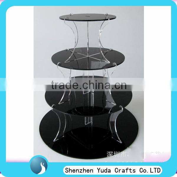 custom 5 tier round cupcake wedding cake stands clear acrylic wedding cake stands cheap