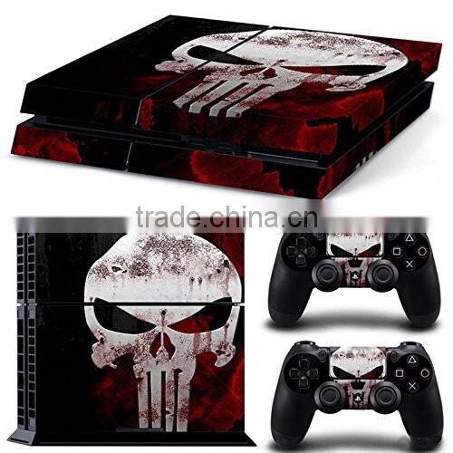 Customized pattern color skin sticker for ps4 vinyl decal cover for Sony playstation 4 n two controller