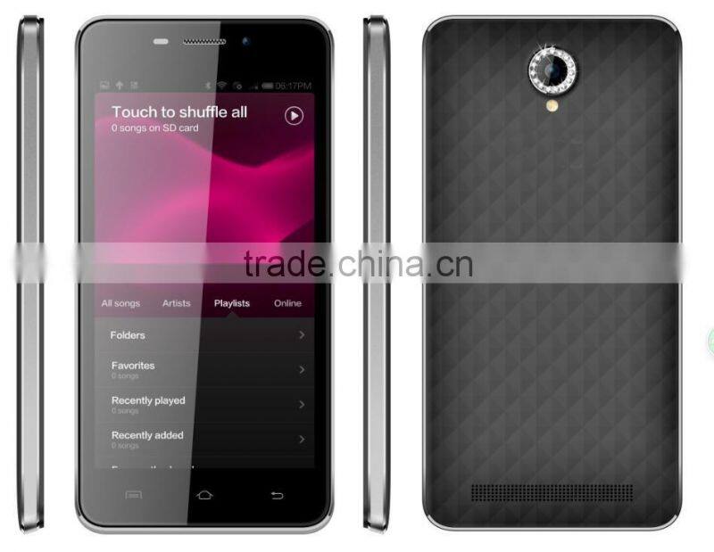 A400 Diamond decoration 4'' smart phone 3G WCDMA 850/2100