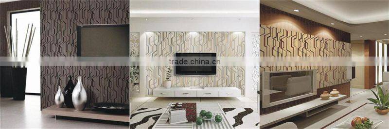 modern pvc wall paper/home decor wallpapers for office walls