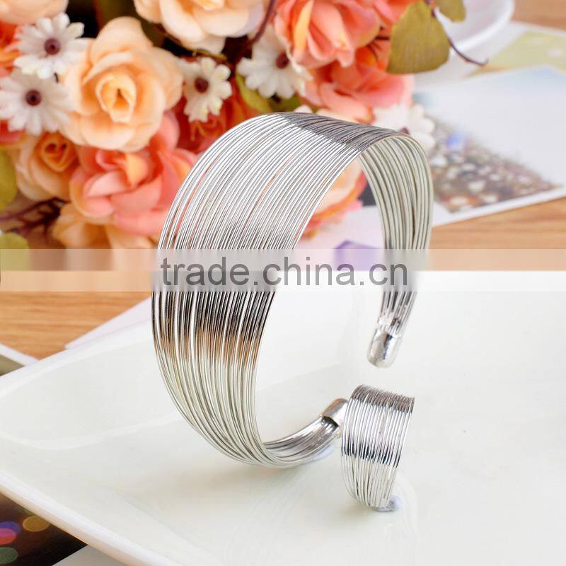 2015 fashion new design DIY fake gold plated jewelry sets