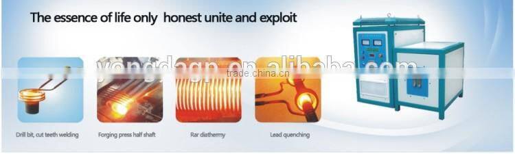 50KW steel bars induction heating forging furnace