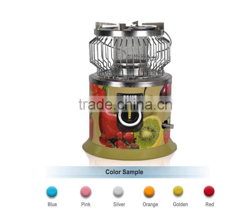 Portable safe camping gas heater