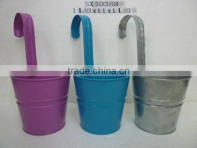 Christmas Metal Flower Pots