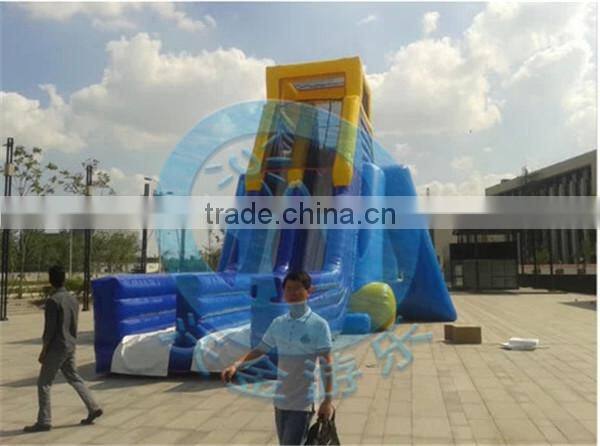 used inflatable water slide&giant inflatable water slide for sale