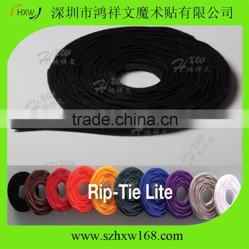Continuous Roll Adjustable Double Sides Industries hook loop Cable Tie