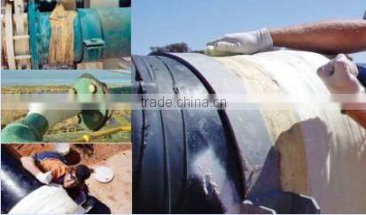 Industrial Black Color Armor Belt Manufacturer Direct Support Fiberglass Fix Armored Cast Wrap Tape