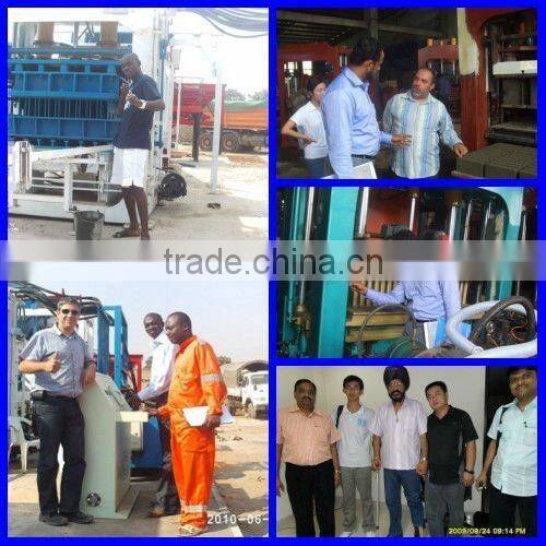 QT4-15C Automatic block paving machine youtube