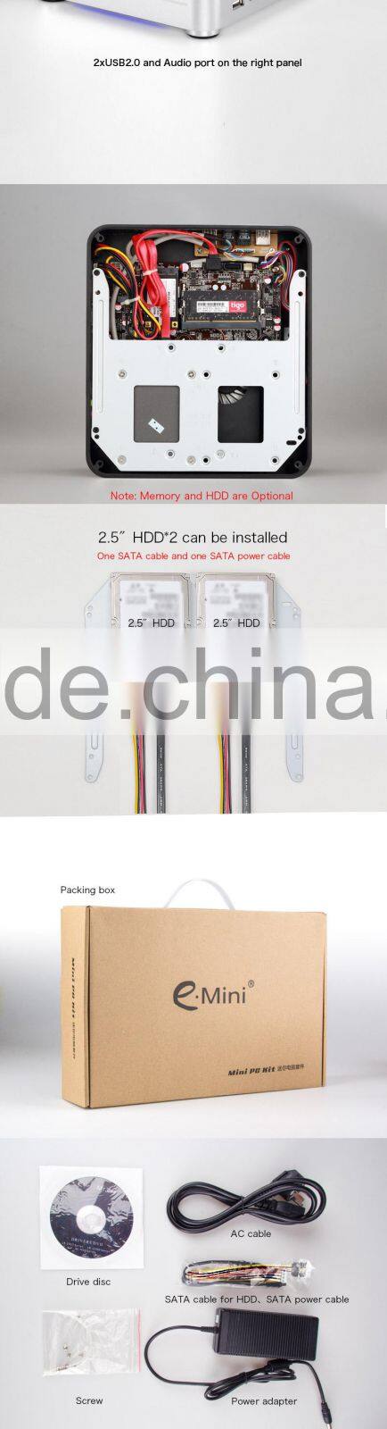 Realan W44-i5H42T1 Core i5 Mini ITX PC