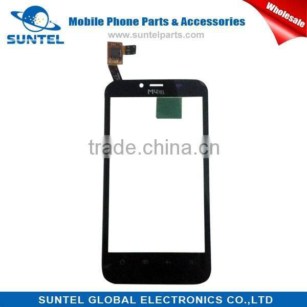 Wholesale guangzhou cell phone parts touch screen for M4tel Ss880 black