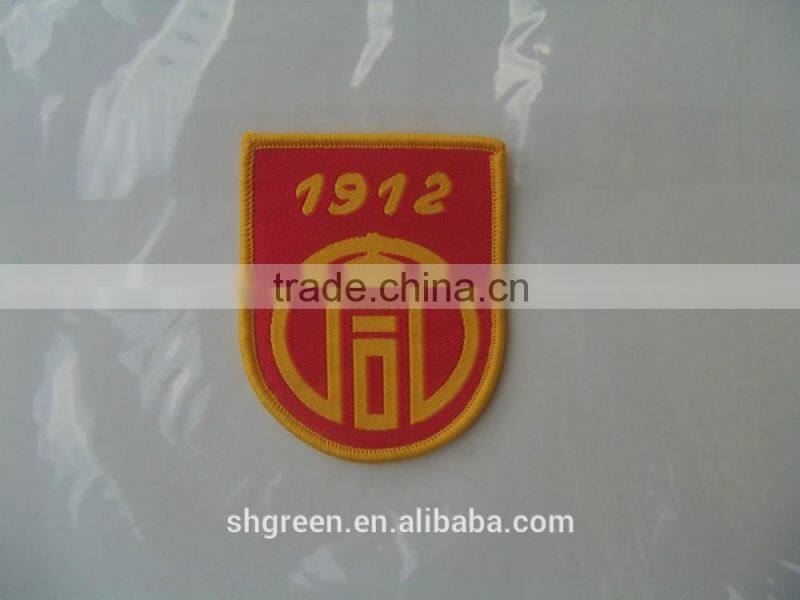 shield textile badge/cloth badge in costume
