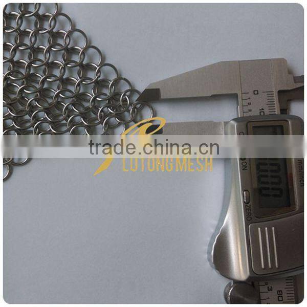 Decorative metal ring mesh curtain for Interior project