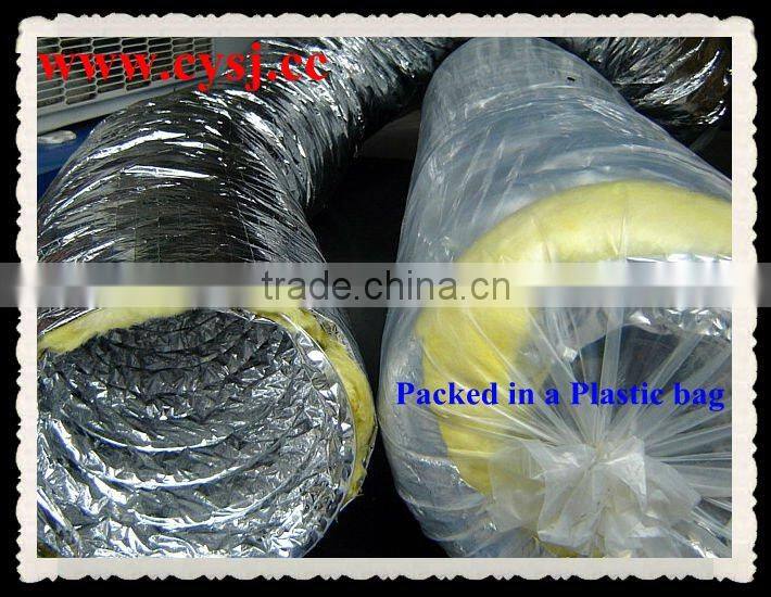 Air Conditioning Insulated Aluminum Foil Flexible Ducting
