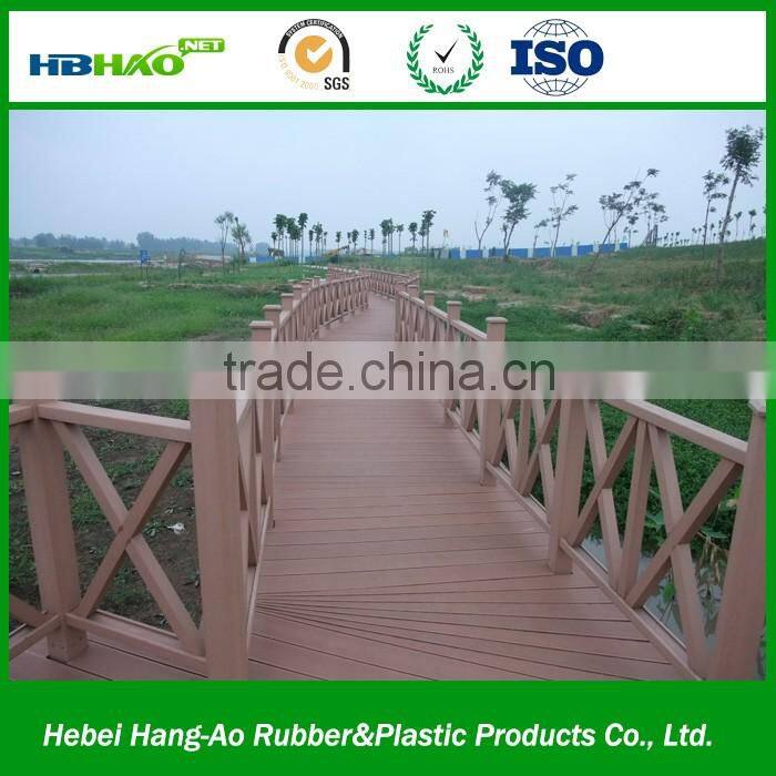 Hot sell Garden Path Anti-Slip Wood Plastic Composite WPC Decking