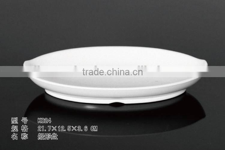 100% mealmine A5top food grade square cheap unbreakable melamine plastic plates with custom print