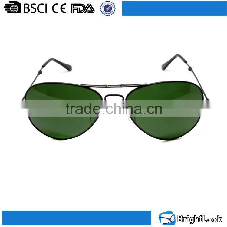 2016 trendy design high quality folding pocket aviator sunglasses with PU Case(BSM4002)