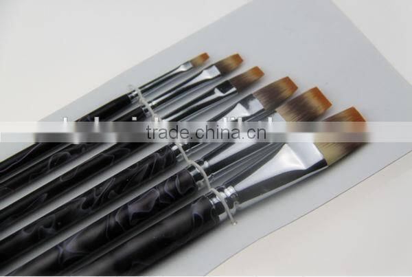 Flat Synthetics hair Artist brush,Paint brush,Artist painting brush