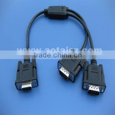 OBD China obd2 y cable DB9 male to DB9 female