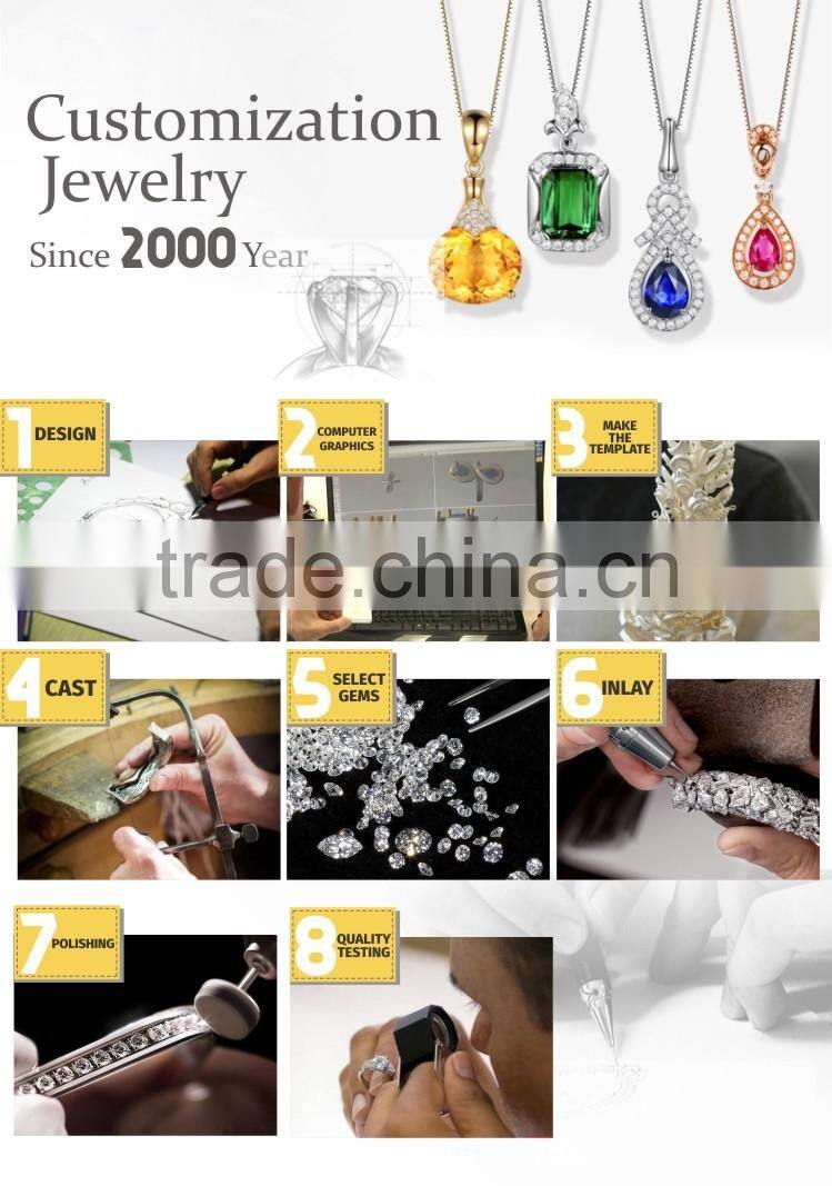 Moissanite diamond Pendant designs, 0.5CT VVS Clarity Moissanite diamond pendant set for women