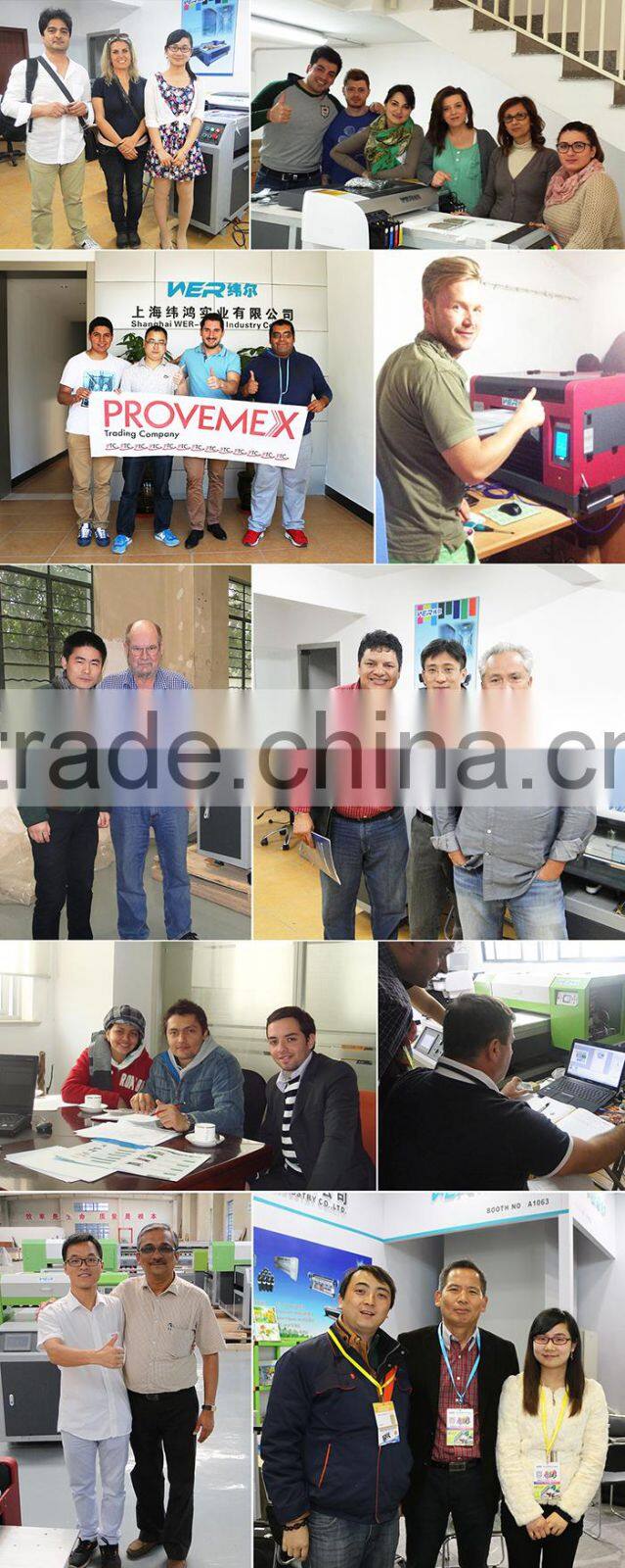 Hot Selling 3.2m WER S3208 printing machine, Large Format Solvent Printer