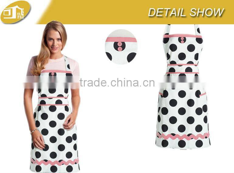 Cotton Printed beautiful Vintage spotty lady Aprons Wholesale