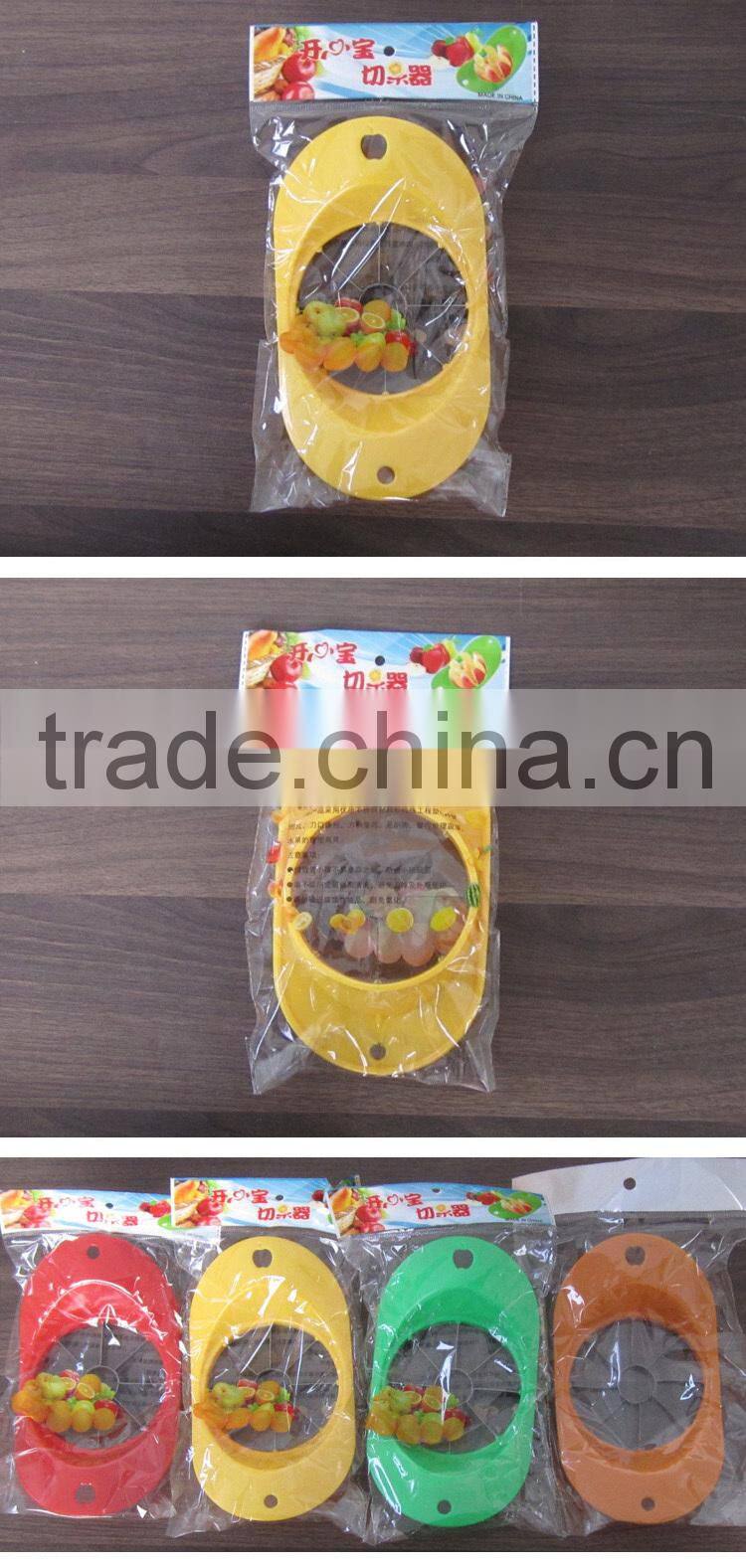 New Apple Cut Slice Pear Cutter Fruit Kitchen Gadgets Knife Dicing Remover Peeler Corer Slicer Stainless Steel Tool Machine P22