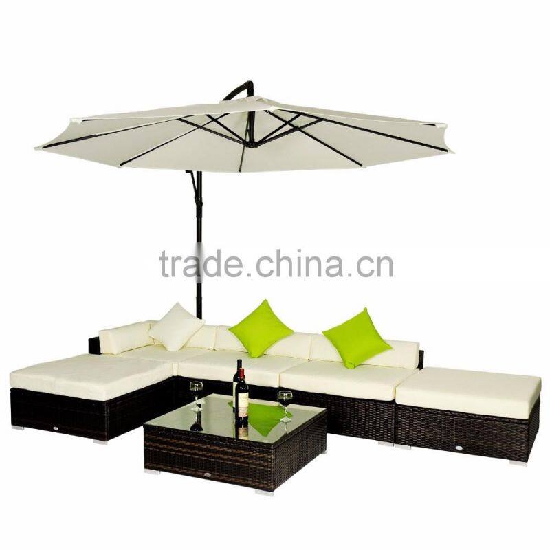 4 piece suit outdoor rattan sofa