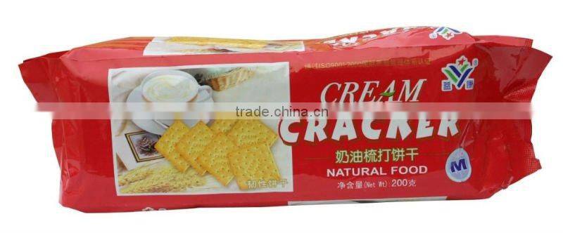 100g/pack cream cracker biscuit