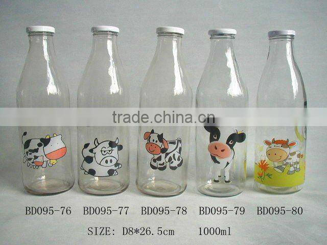 1000 ml glass bottle