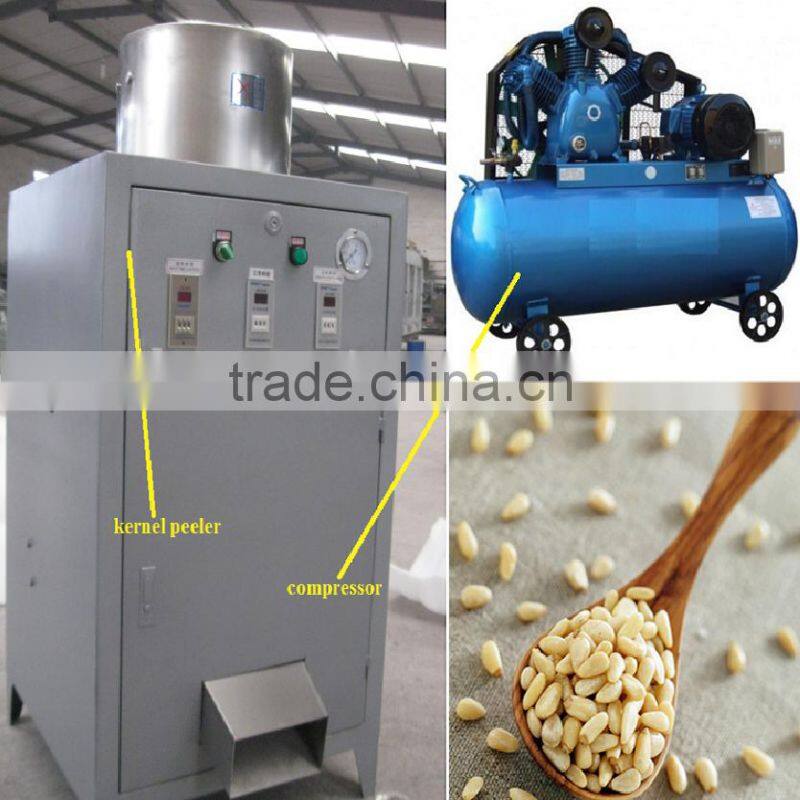 pine cone peeler machine/Siberian pine nuts peeler/peeling machine for pine nuts
