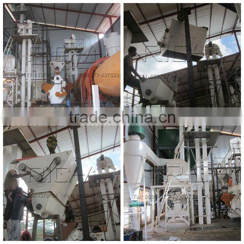 CE Approved Turn-key Biomass Pellet Plant / Wood Pellet Mill Supplier Henan Richi Machinery