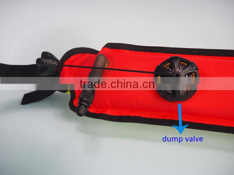 SCUBA Diving inflatable iridescent tubes for divers