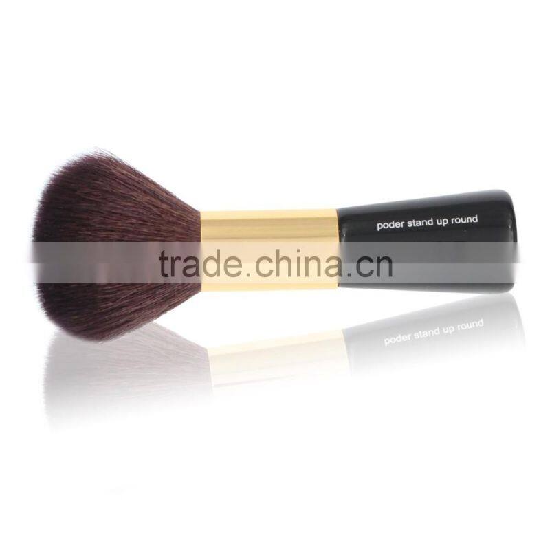 Private Label Professional powder stand up round Makeup Brushes