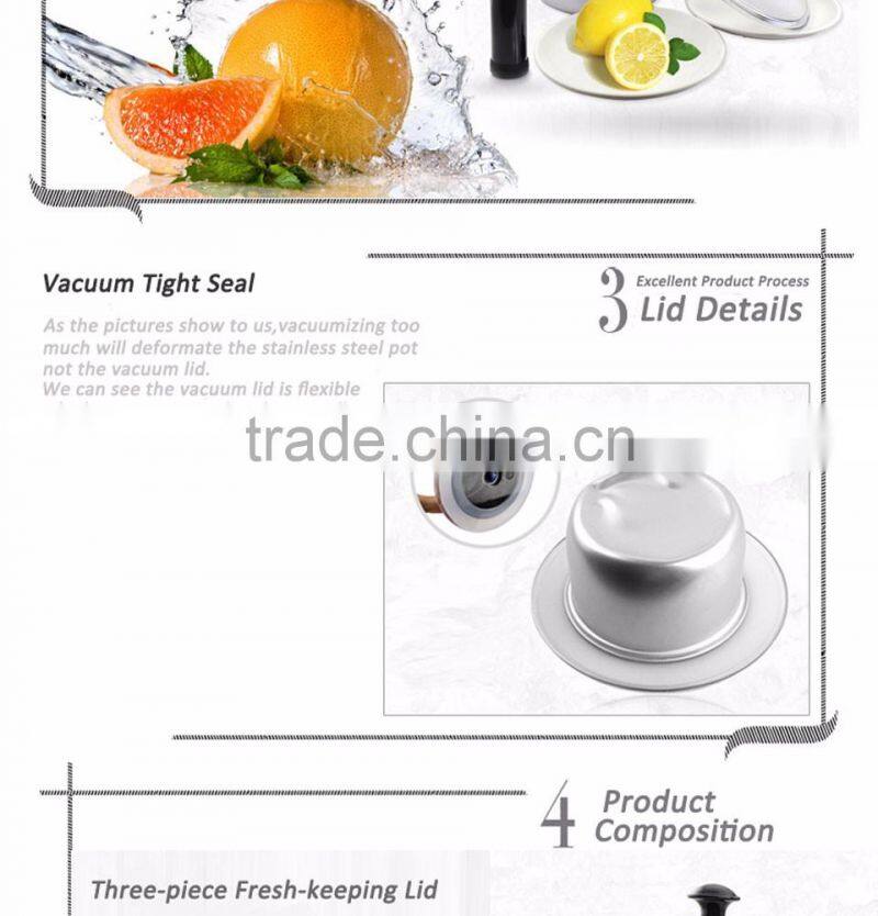 Plastic rubber seal jar Vacuum jar rubber seal