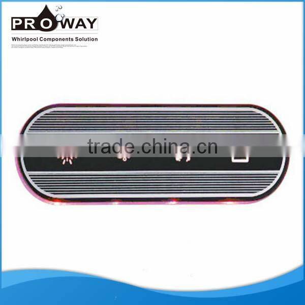 Whirlpool Bathtub Spout Water Ridge Faucet Lavatory Chrome Bathroom Faucet Tap