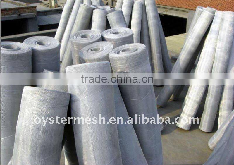 Aluminum insect screening window screen