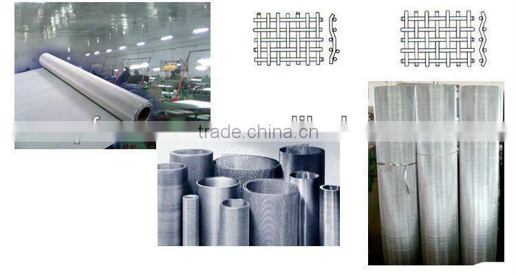 304material stainless steel Knitted Wire Mesh for filter