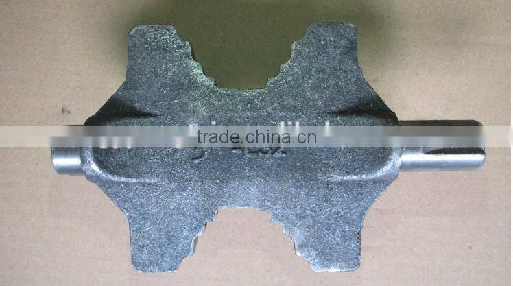 Upper and lower balancing shaft for diesel engine for tractors