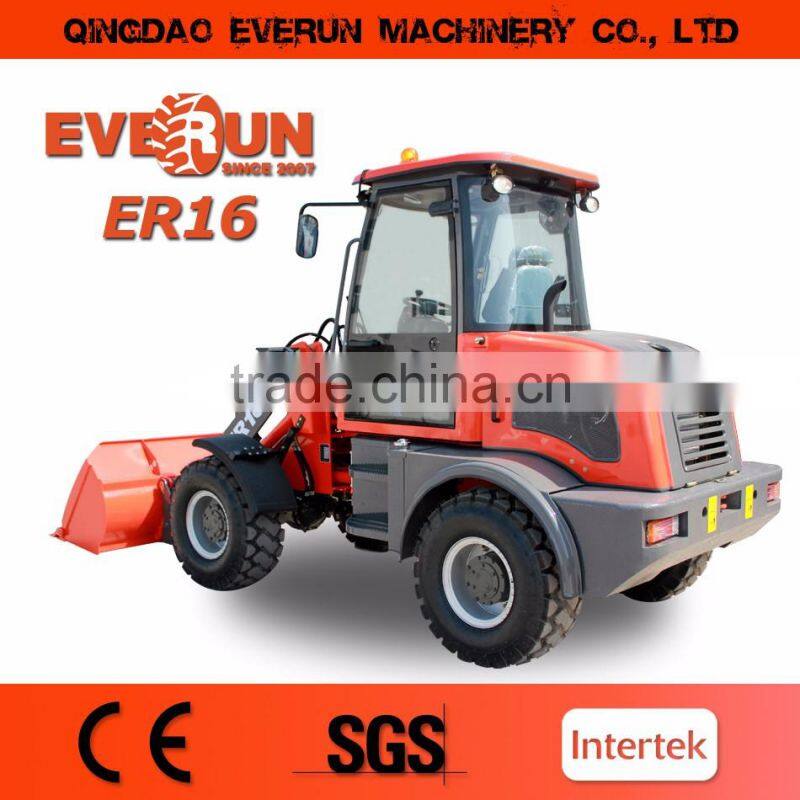 Everun ZL16 Euro3 Engine Approved CE mini Farm Tractor