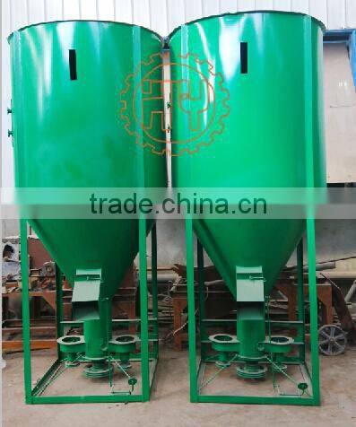 Drum poultry vertical chicken feed mixing machine