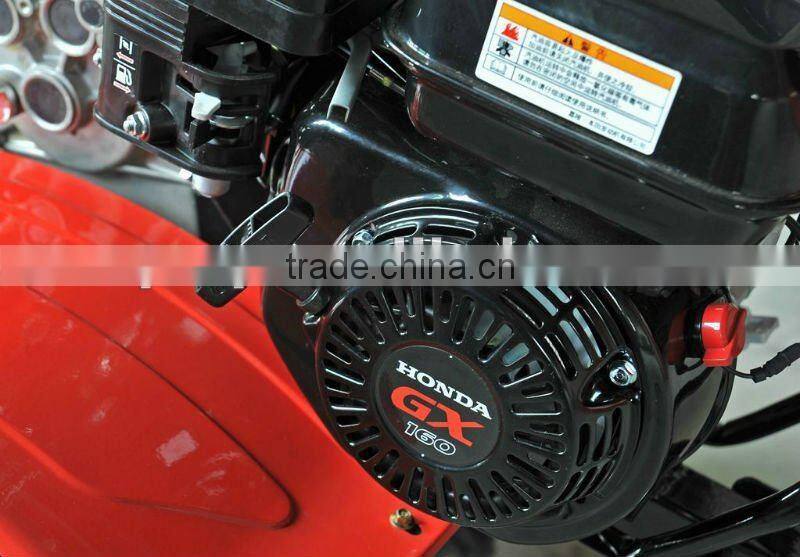 MeiQi 6.5HP/7.5HP 168F gasoline engine mini tiller with chain transmission