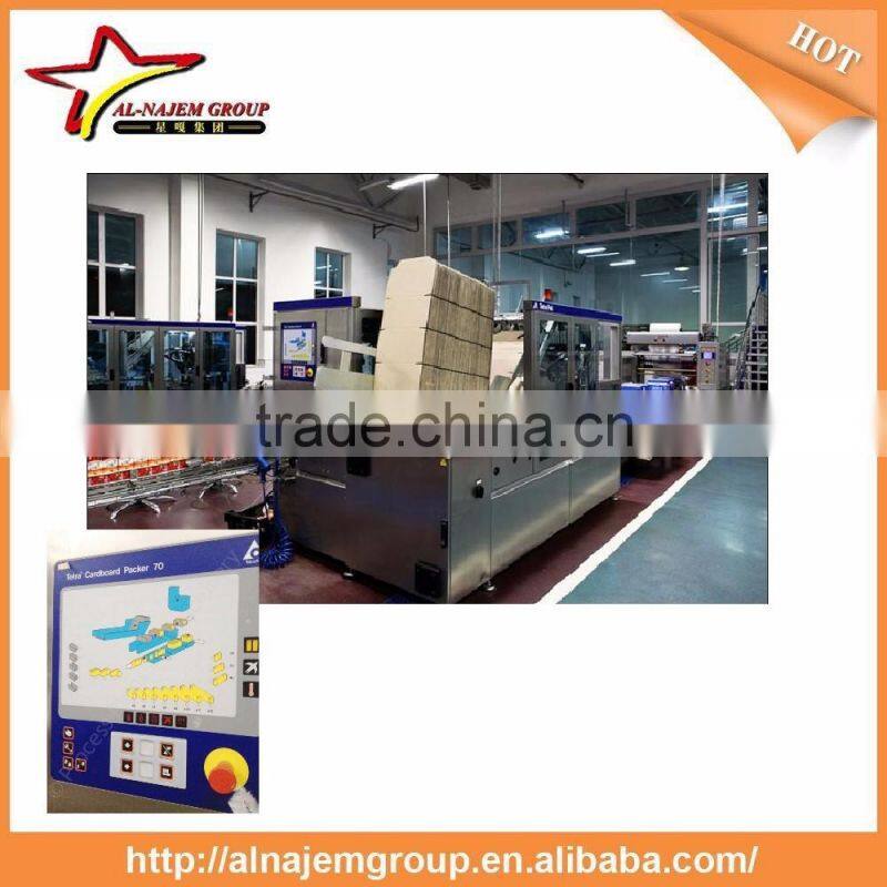 line for filling of juices , milk and other liquids, capacity 4.500 bph